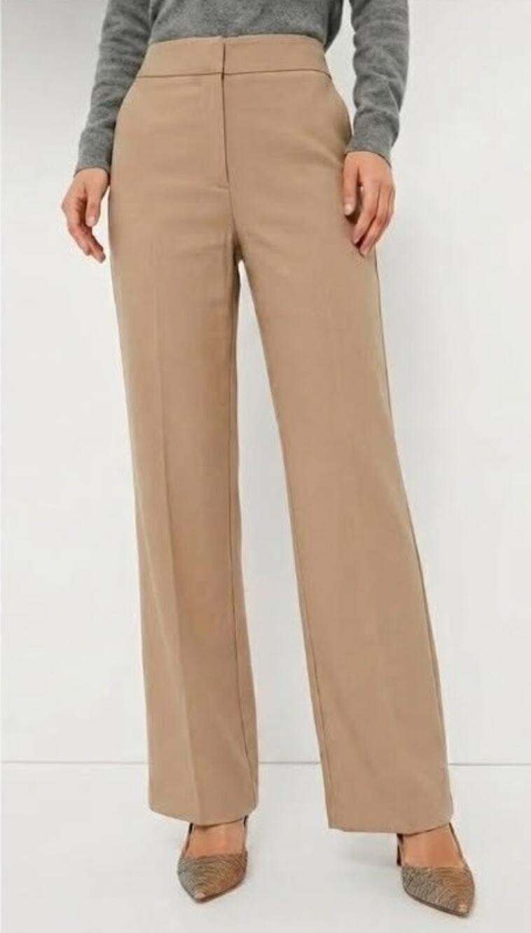 TUCKERNUCK Women's Tan Trousers Size M NWT